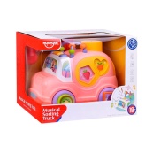 Дитяча розвиваюча іграшка "Машинка-сортер" HE0548 музика, світло, 24 см. Зображення №2
