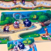 Деревянная настольная игра на развитие памяти "Зоопарк" PSD301. Изображение №2