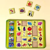 Деревянный сортер "Ассоциации-картинки" PSD057. Изображение №2