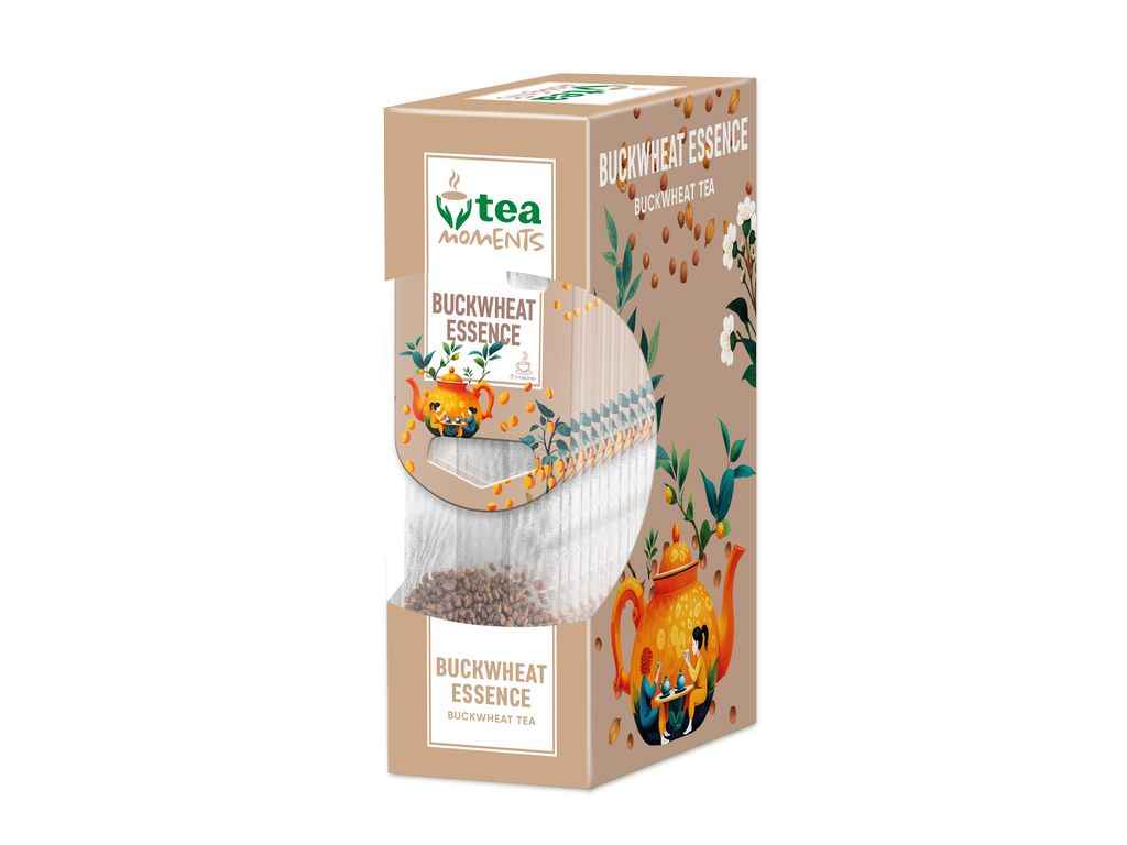 Чай пакетований чорний Buckwheat Essence кадді - пакет (2,4) 15 пакетиків ТМTea Moments Чай пакетований чорний Buckwheat Essence кадді - пакет (2,4) 15 пакетиків ТМTea Moments