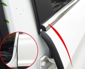 Ущільнювач на задні стойки,№2 (2*0,8м) EPDM (на кромку двері). Зображення №4