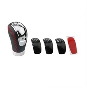 Ручка куліси чорна F-5896RD/YC-48-1 (нитка червона) (3 наклейки) FXU-16-3. Зображення №3