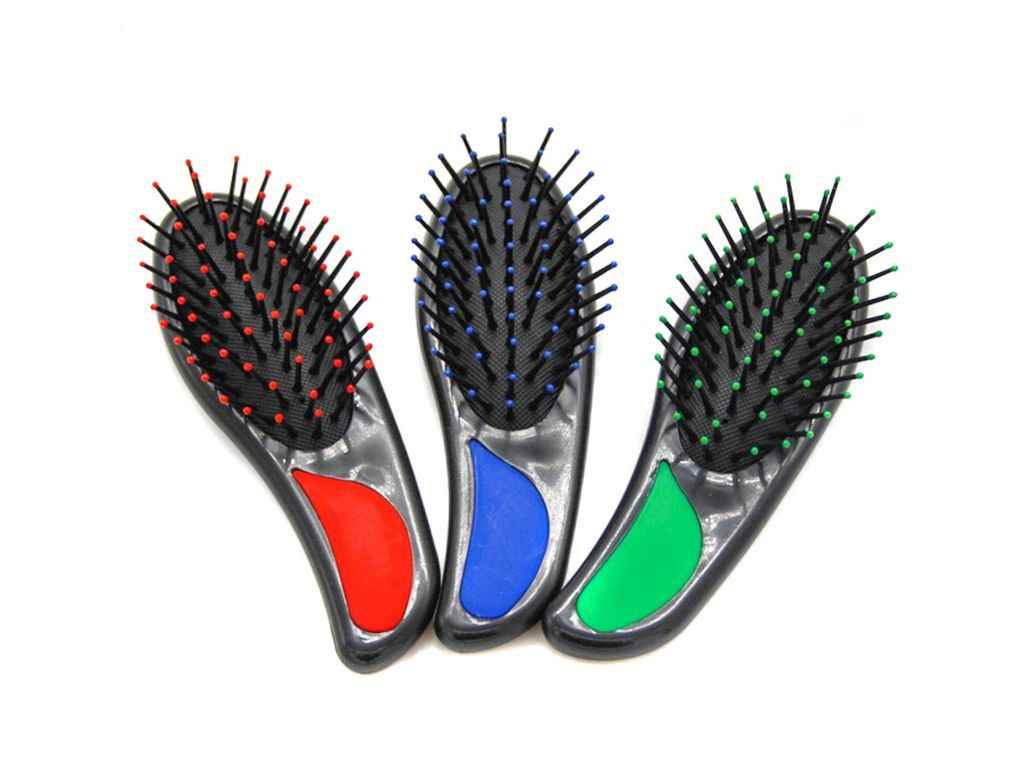 Гребінець Масажка пластик №8580 овал чорний 14*4,5*3см ТМ КИТАЙ Гребінець Масажка пластик №8580 овал чорний 14*4,5*3см ТМ КИТАЙ