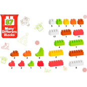 Детский конструктор "Новогодний" 8805TXK в чемодане. Изображение №3