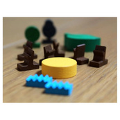 Настільна гра "Evergreen. Зелена планета" EVG001UA 45 фішок паростків. Зображення №8