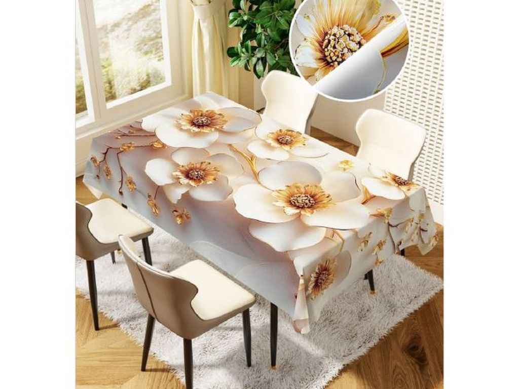 Скатертини в рулоні Fiesta ПВХ на тканинній основі 5948-1.50 1.20*1.50м*20шт ТМ STENSON Скатертини в рулоні Fiesta ПВХ на тканинній основі 5948-1.50 1.20*1.50м*20шт ТМ STENSON