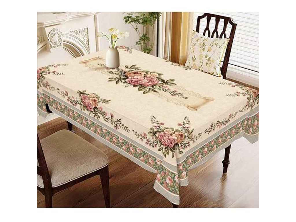 Скатертини в рулоні Fiesta ПВХ на тканинній основі 5958-1.50 1.20*1.50м*20шт ТМ STENSON Скатертини в рулоні Fiesta ПВХ на тканинній основі 5958-1.50 1.20*1.50м*20шт ТМ STENSON