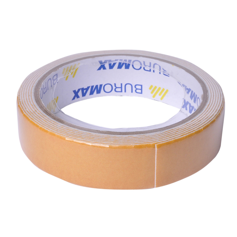 Клейка стрічка двостороння BM.7514 на пінній основі, 24 мм х 2 м Клейка стрічка двостороння BM.7514 на пінній основі, 24 мм х 2 м
