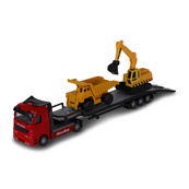 Ігровий набір Автоперевізник TechnoDrive 541757.270 самоскид, екскаватор. Зображення №2