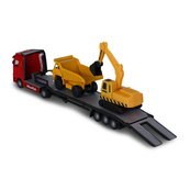 Ігровий набір Автоперевізник TechnoDrive 541757.270 самоскид, екскаватор. Зображення №4