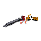 Ігровий набір Автоперевізник TechnoDrive 541757.270 самоскид, екскаватор. Зображення №9