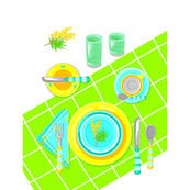 Книжка с наклейками "Теперь я умею. Пора перекусить" 15109, 8 страниц. Изображение №2