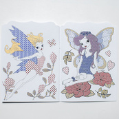 Водна розмальовка "Принцеси" 10171025, 8 сторінок, 22 наліпки. Зображення №2