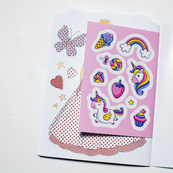 Водна розмальовка "Принцеси" 10171025, 8 сторінок, 22 наліпки. Зображення №5