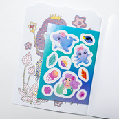 Водна розмальовка "Русалки" 10171027, 8 сторінок, 19 наліпок. Зображення №6 Водна розмальовка "Русалки" 10171027, 8 сторінок, 19 наліпок. Зображення №6