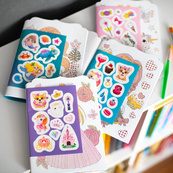 Водна розмальовка "Феї" 10171028, 8 сторінок, 21 наліпка. Зображення №2