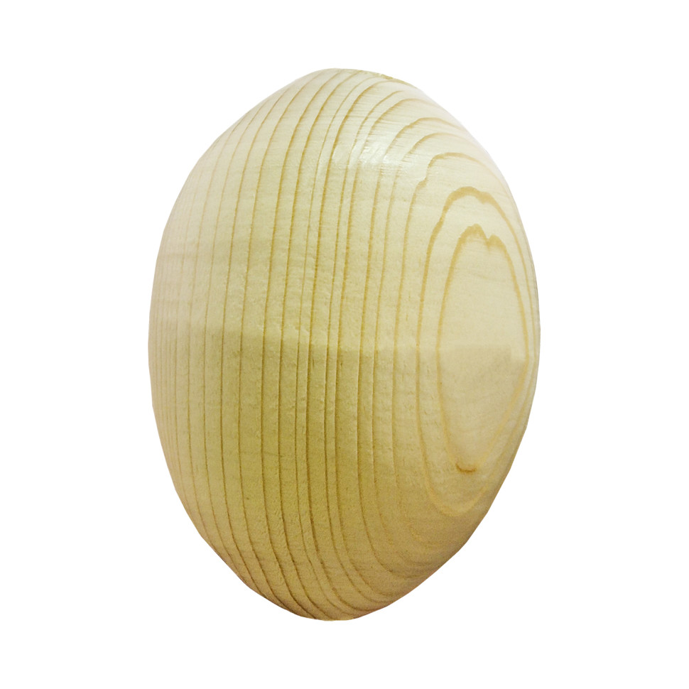 Дерев'яне яйце для творчості WEGG-6 для розпису чи декупажу, 6 см Дерев'яне яйце для творчості WEGG-6 для розпису чи декупажу, 6 см