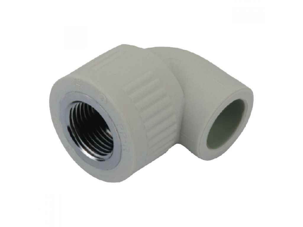 Кут 1/2 90° d=20мм EP.0078 PPR ВР ТМ EUROPRODUCT Кут 1/2 90° d=20мм EP.0078 PPR ВР ТМ EUROPRODUCT