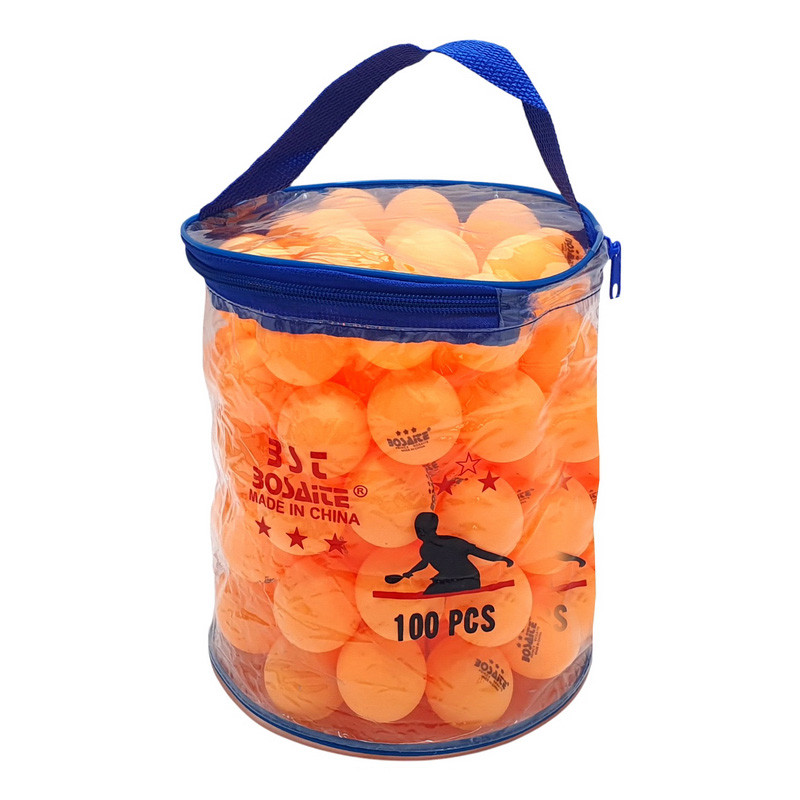 М'ячі для настільного тенісу MS 2201-1(Orange) 100 штук, 40 мм М'ячі для настільного тенісу MS 2201-1(Orange) 100 штук, 40 мм