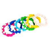 Набір резинок для волосся 0303-1078 різнокольорові, 18 штук, з намистиною. Зображення №2 Набір резинок для волосся 0303-1078 різнокольорові, 18 штук, з намистиною. Зображення №2