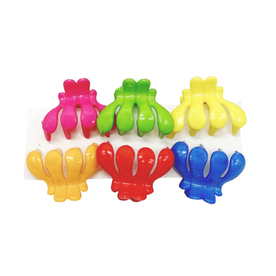 Детский набор заколок для волос "Волна" 0104-008, 6 штук Детский набор заколок для волос "Волна" 0104-008, 6 штук