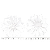 Набор резинок для волос "Гербера" 0108-387, 6 штук, белый. Изображение №2 Набор резинок для волос "Гербера" 0108-387, 6 штук, белый. Изображение №2