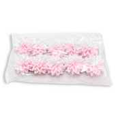 Набір резинок для волосся 0108-345, 10 штук, з бантом-квіткою. Зображення №4 Набір резинок для волосся 0108-345, 10 штук, з бантом-квіткою. Зображення №4