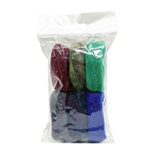 Набір резинок для волосся 0307-974-3 чорний, 6 штук в упаковці. Зображення №2