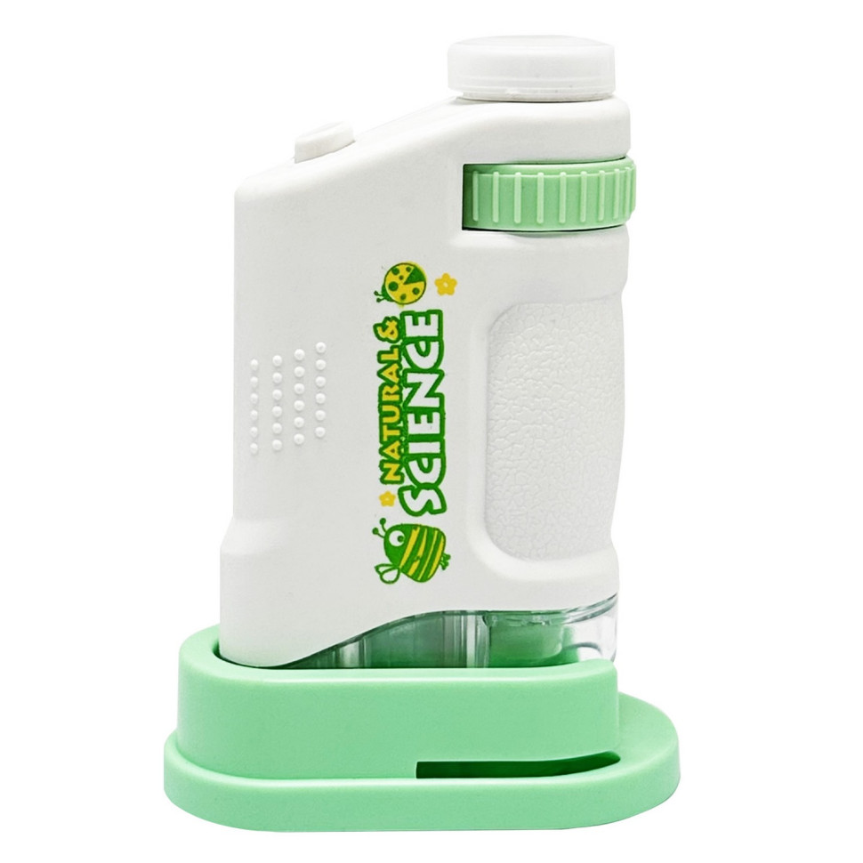 Дитяча іграшка "Мікроскоп" 3108B(Turquoise) щипці, скло в комплекті Дитяча іграшка "Мікроскоп" 3108B(Turquoise) щипці, скло в комплекті