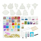 Дитячий набір для творчості "Resin Fidget Shakers" 9082E 12 силіконових форм. Зображення №2 Дитячий набір для творчості "Resin Fidget Shakers" 9082E 12 силіконових форм. Зображення №2