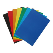 Набір кольорового картону ZB.1955, 7 аркушів, формат А4, щільність 200 г/м2. Зображення №2