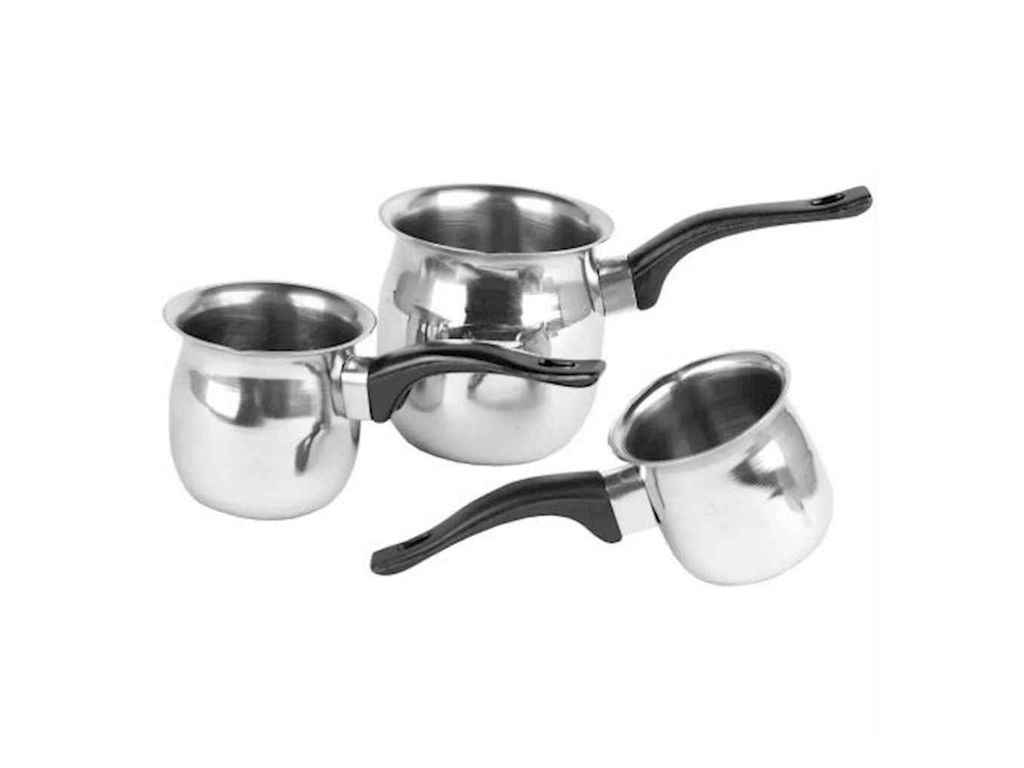 Турка 200/400/600мл SS 3шт/наб 200/400/600мл R93653 ТМ STENSON Турка 200/400/600мл SS 3шт/наб 200/400/600мл R93653 ТМ STENSON