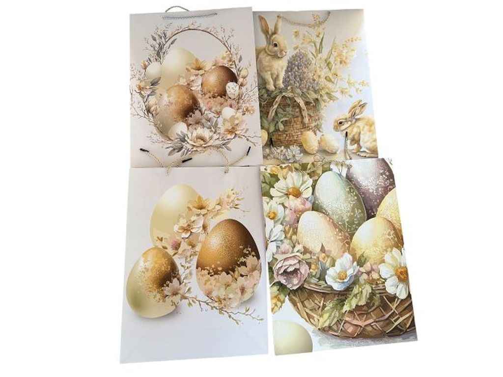 Пакет великодній S Retro Easter 18*24*8.5см R40811-S ТМ STENSON Пакет великодній S Retro Easter 18*24*8.5см R40811-S ТМ STENSON