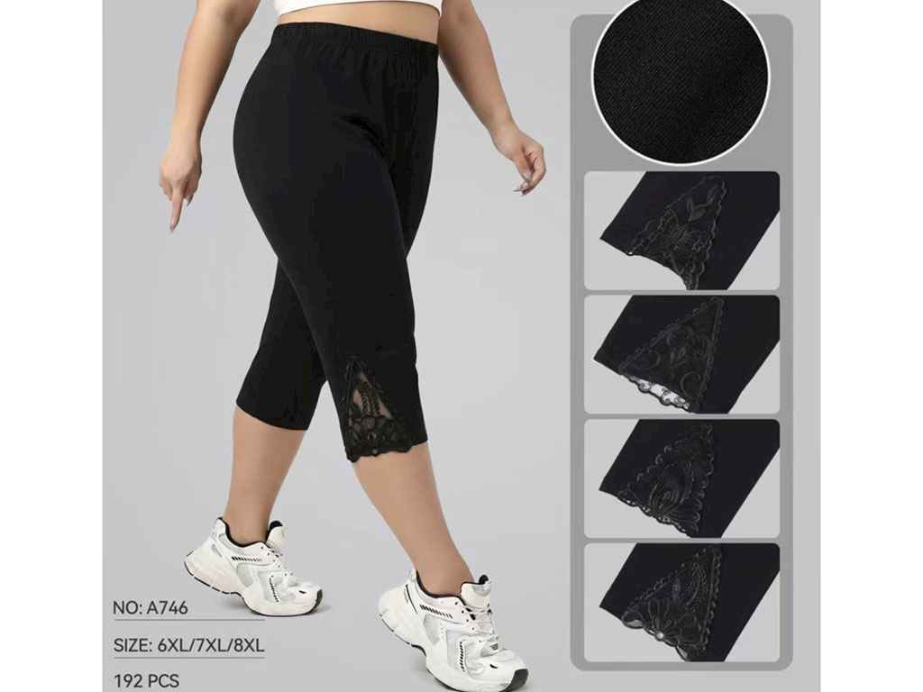 Бриджі жін арт.А746 р.8XL чорний ТМ ЗОЛОТО Бриджі жін арт.А746 р.8XL чорний ТМ ЗОЛОТО