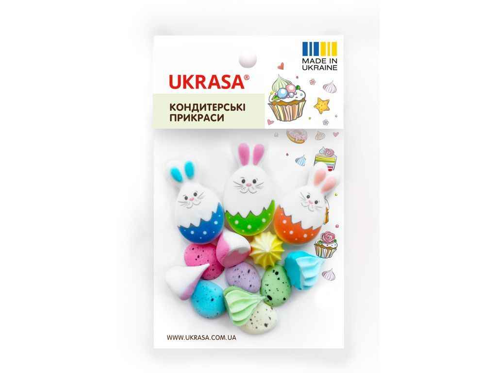 Зайчик безе та крашанки мікс ТМУКРАСА Зайчик безе та крашанки мікс ТМУКРАСА