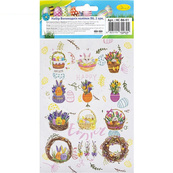 Набор пасхальных наклеек НС-В6-14-4 формат В6, 2 листа, 30 штук. Изображение №2