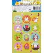 Набор пасхальных наклеек НС-В6-14-2 формат В6, 2 листа, 30 штук. Изображение №2