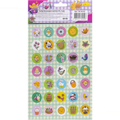 Набор пасхальных наклеек НС-А5-14-03 формат А5, 2 листа, 70 штук. Изображение №2