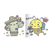 Водна розмальовка "Мікс для малят" РМ-95-04 серія "MINI Water Book". Зображення №2