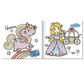 Водна розмальовка "Принцеси" РМ-95-07 серія "MINI Water Book". Зображення №2