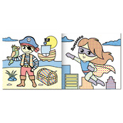 Водна розмальовка "Улюблені герої" РМ-95-08 серія "MINI Water Book". Зображення №2