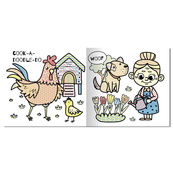 Водна розмальовка "У селі" РМ-95-01 серія "MINI Water Book". Зображення №2