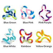 Детская игрушка-антистресс "Змейка" С76023 цвет в ассортименте, длина 41 см. Изображение №2