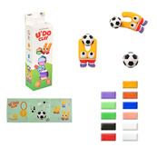 Набор для творчества "Воздушная масса U'DO Clay" 30842, 11 штук. Изображение №2