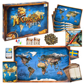 Настільна гра "Навколо світу" 30110 рулетка, призові жетони 75 штук. Зображення №2