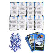 Настільна гра "Навколо світу небесні пригоди" 30502 жетони 40 штук. Зображення №3