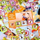 Настільна гра "Майстри речень" 30682 жетони 80 штук. Зображення №4