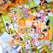 Настільна гра "Майстри речень" 30682 жетони 80 штук. Зображення №5