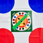 Розважальна гра "Твістер" 30801ST, ігрове поле, рулетка, правила. Зображення №5