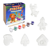 Набор для творчества Гипсовая раскраска "Раскрась праздник" 30981. Изображение №2